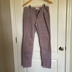 BOGO 50% Loft corduroy pants 8 lavender